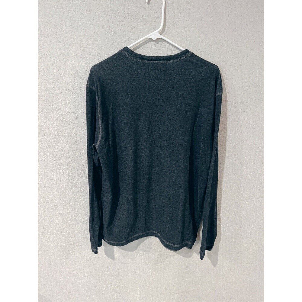 Tommy Bahama Long Sleeve Henley 3-Button Men's L Island Modern Fit - Picture 2 of 5